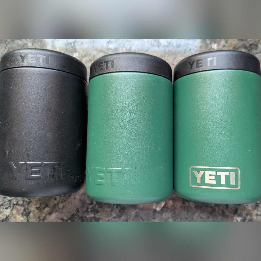 Set Of 3 YETI 12oz Rambler Can Colsters